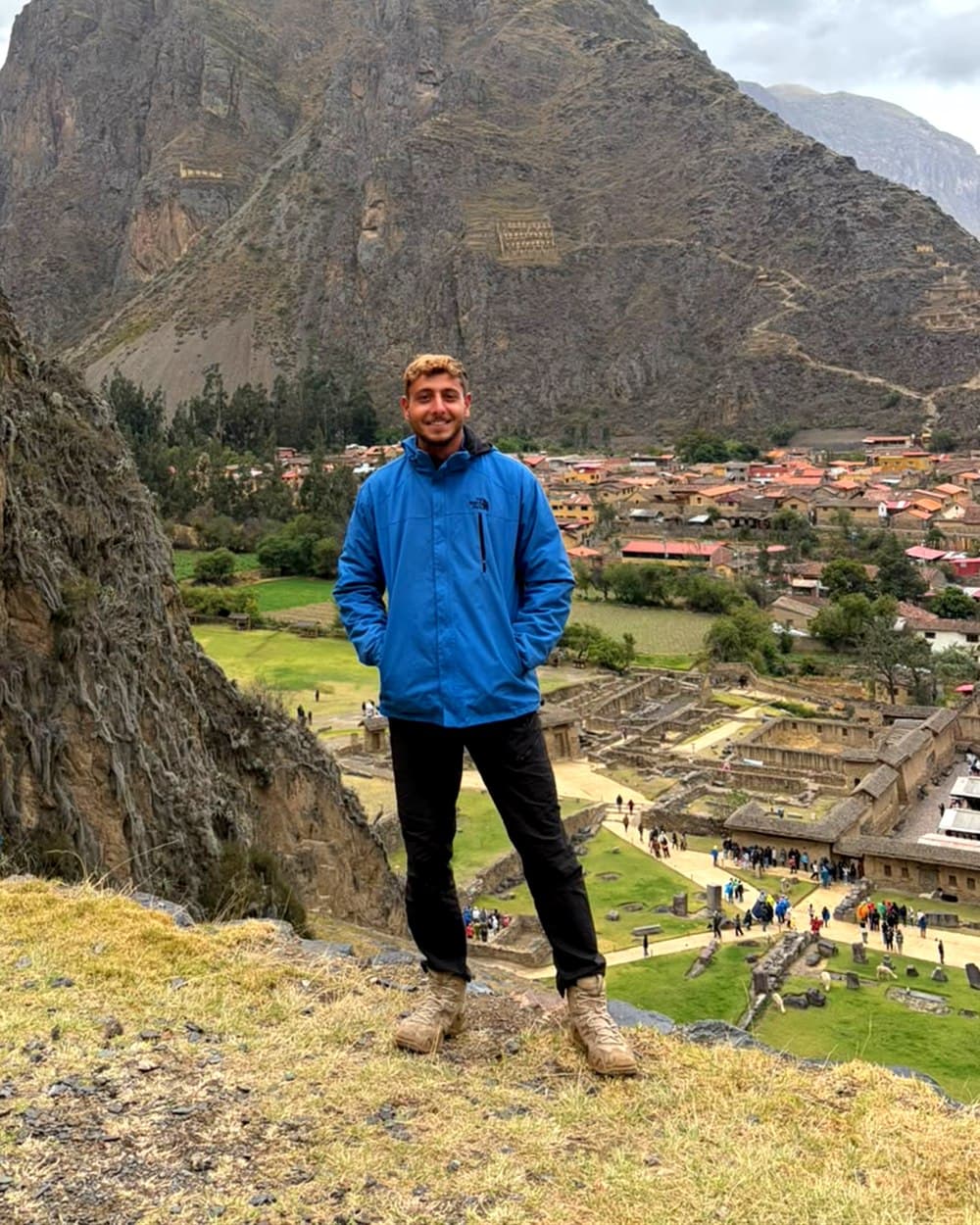 Gal Oved, founder of GO Digital Products, photographed in Ollantaytambo, Sacred Valley — Peru